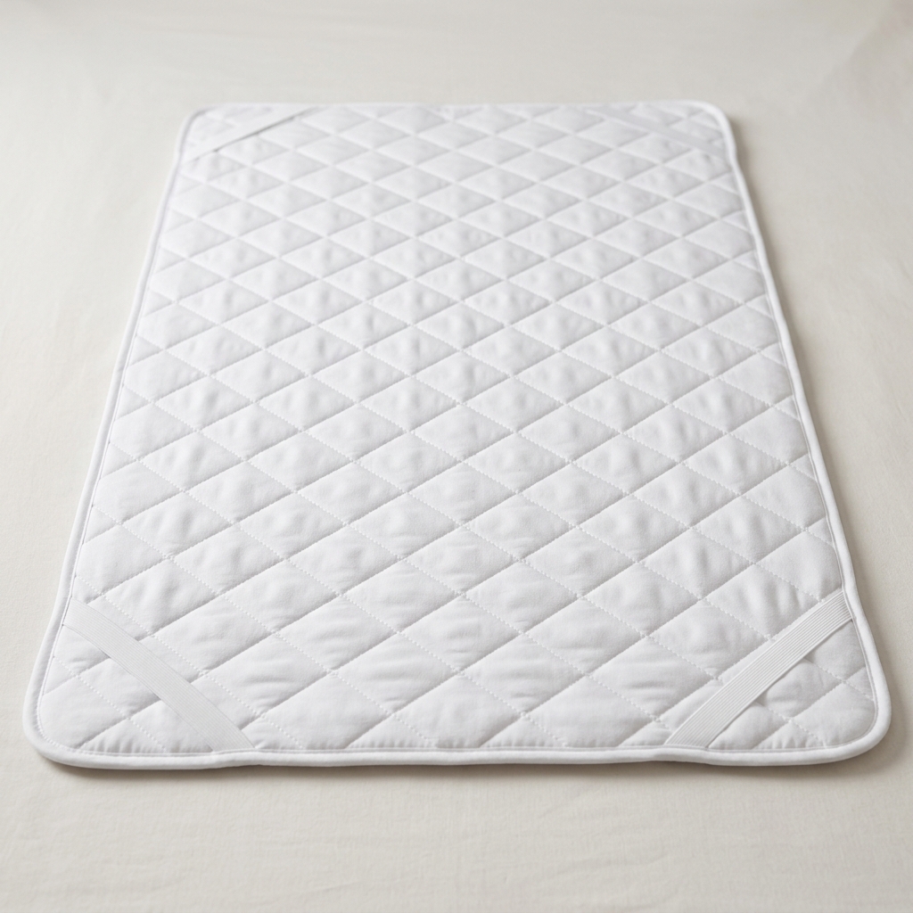 Наматрасник стеганый 100x200 на резинках NAMATRASNIKI-I-TOPPERY-PROTECTOR-100X200-QUILTED-CORNERS