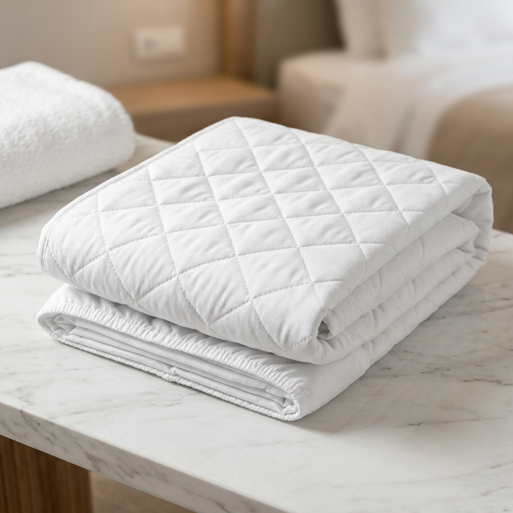 Наматрасник стеганый 120x200 с бортом NAMATRASNIKI-I-TOPPERY-PROTECTOR-120X200-QUILTED-SKIRT