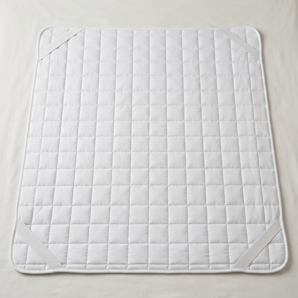 Наматрасник стеганый 180x200 на резинках NAMATRASNIKI-I-TOPPERY-PROTECTOR-180X200-QUILTED-CORNERS
