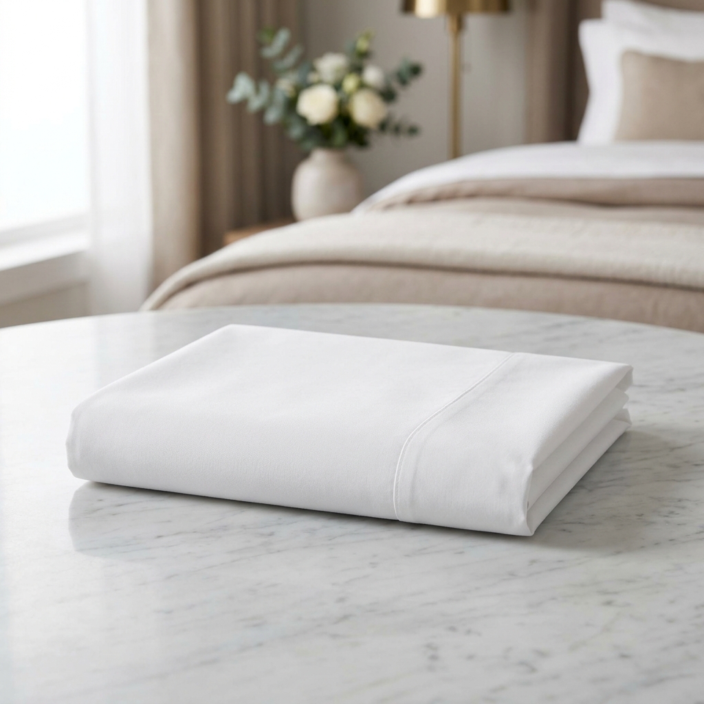 Наволочка с ушками 40x60 перкаль бежевая